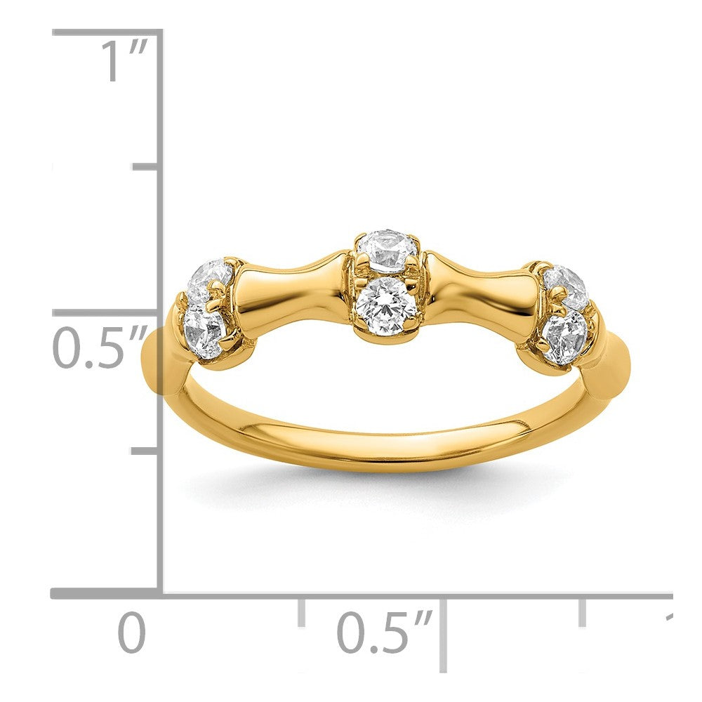 14K Lab Grown Diamond VS/SI FGH Fancy Ring