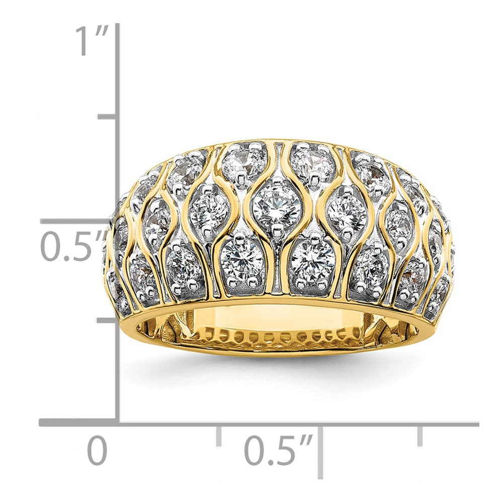 14K Lab Grown Diamond VS/SI FGH Ring