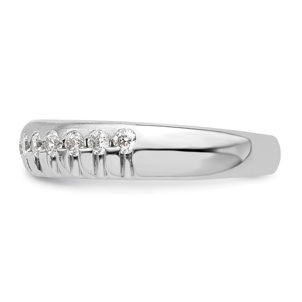 14K White Gold Lab Grown Diamond VS/SI FGH Band