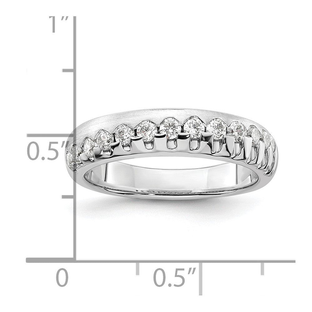 14K White Gold Lab Grown Diamond VS/SI FGH Band