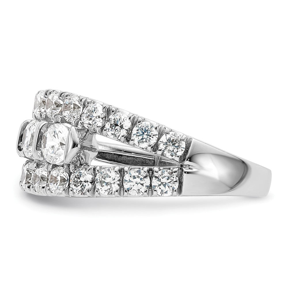 14K White Gold Lab Grown Diamond VS/SI FGH Ring