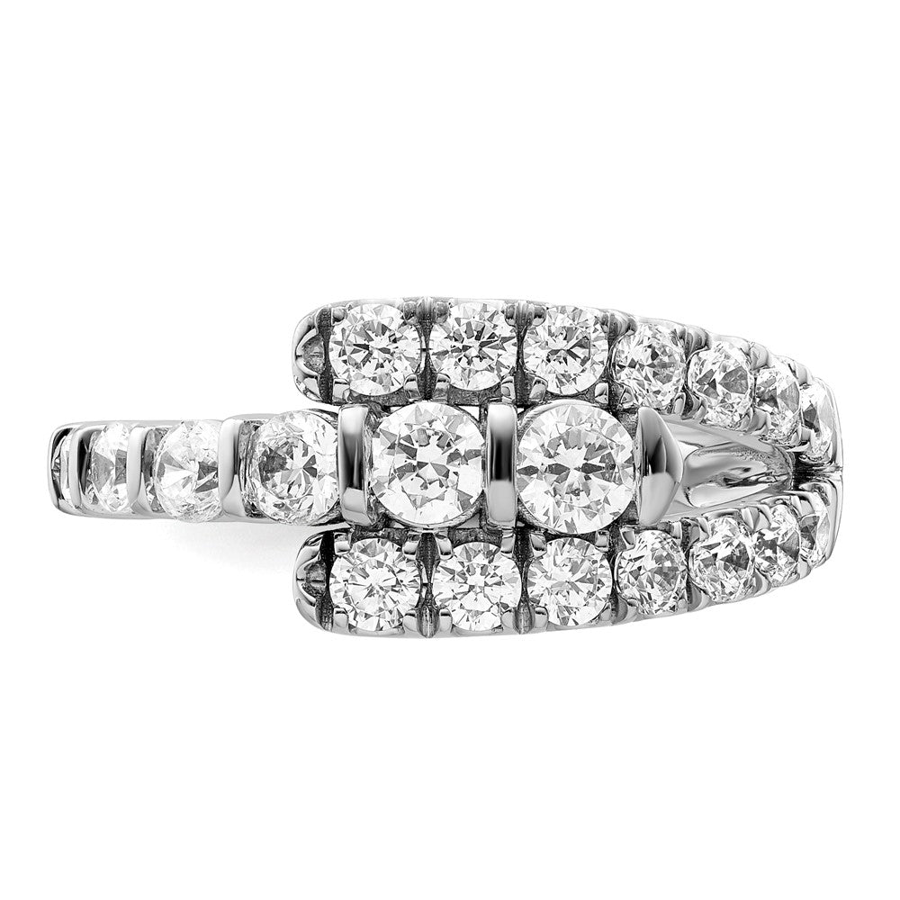 14K White Gold Lab Grown Diamond VS/SI FGH Ring