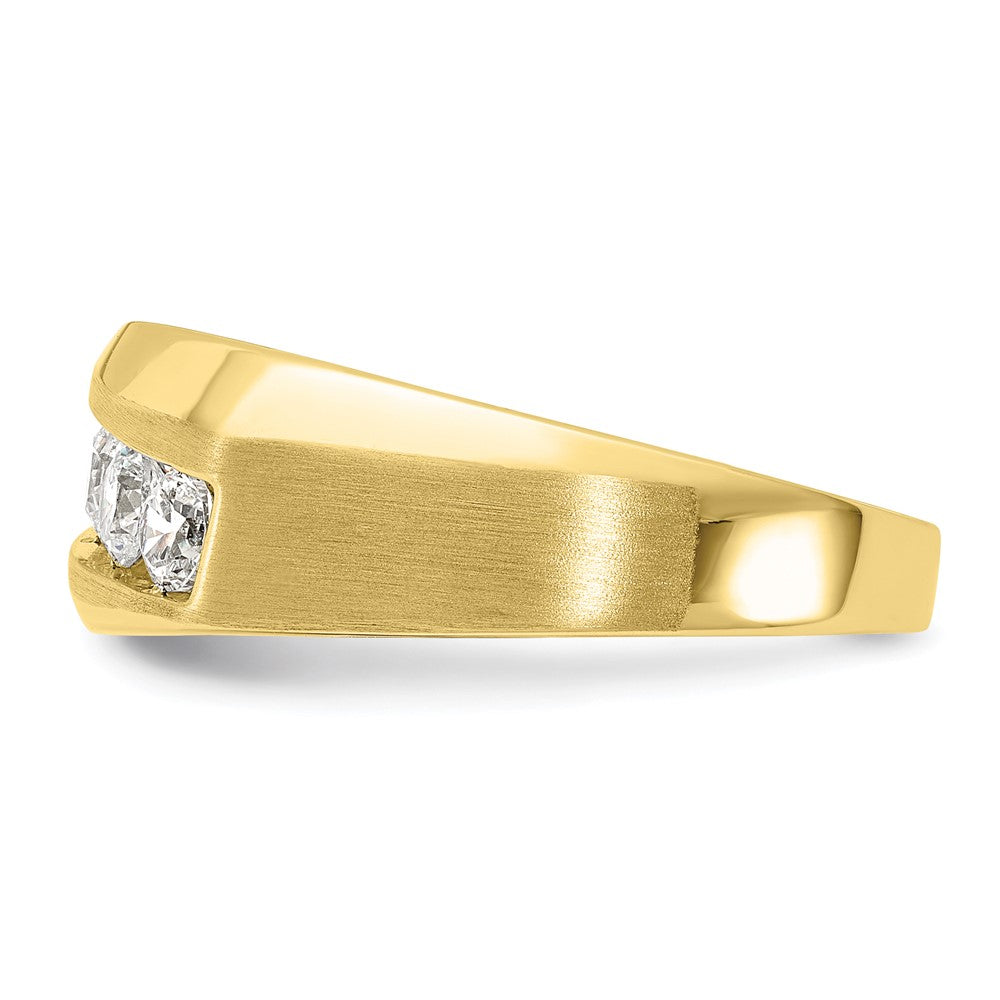 10K Lab Grown Diamond VS/SI FGH Men's 5-Stone Ring