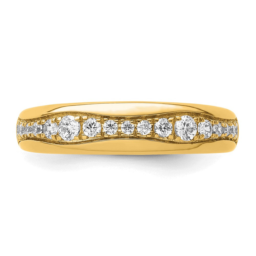 14k Lab Grown Diamond VS/SI FGH Wedding Band