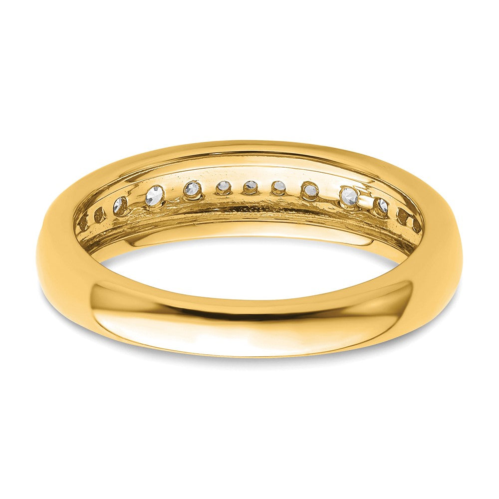 14k Lab Grown Diamond VS/SI FGH Wedding Band