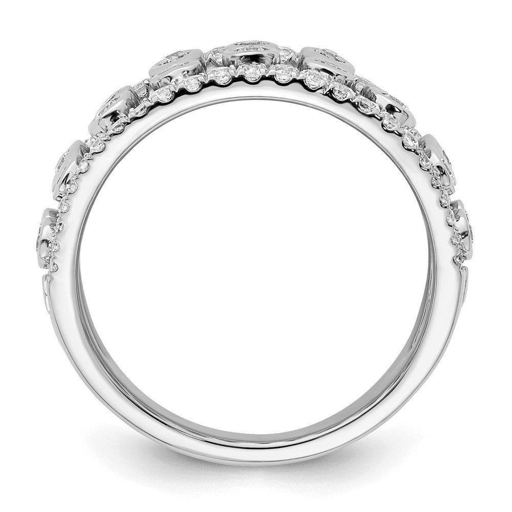 14K White Gold Lab Grown Diamond VS/SI FGH Ring