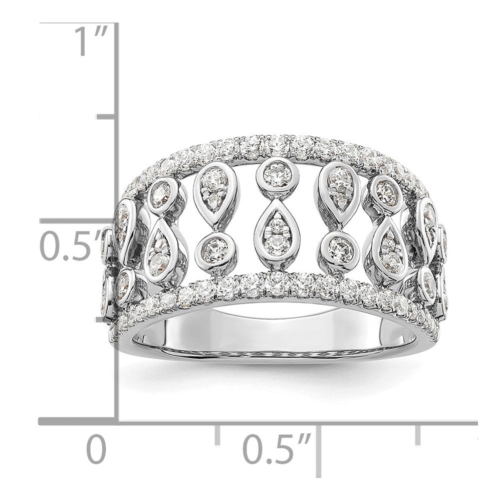 14K White Gold Lab Grown Diamond VS/SI FGH Ring