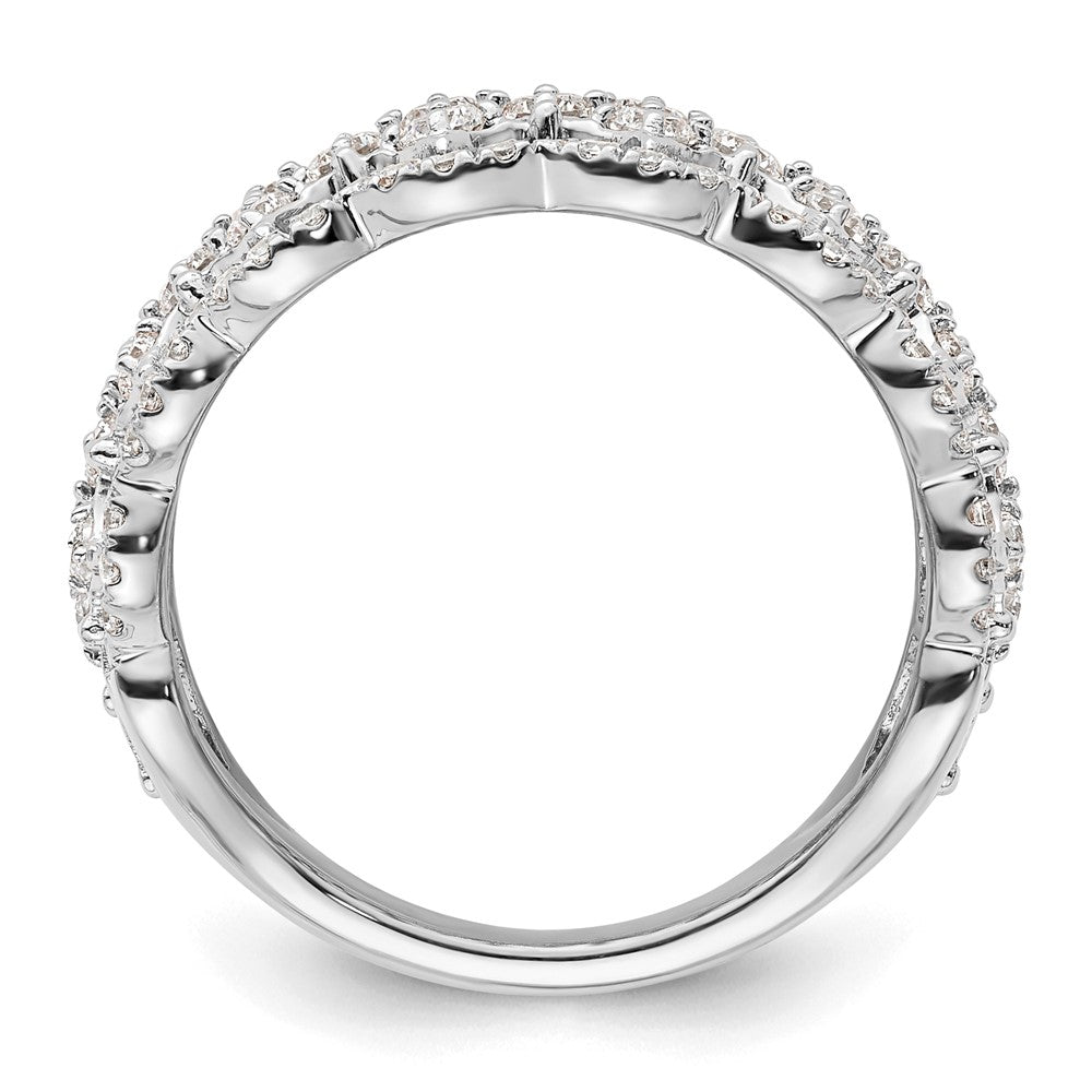 14K White Gold Lab Grown Diamond VS/SI FGH Ring