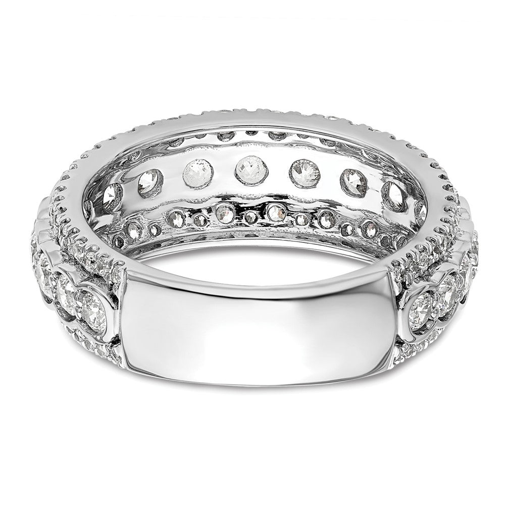 14K White Gold Lab Grown Diamond VS/SI FGH Ring