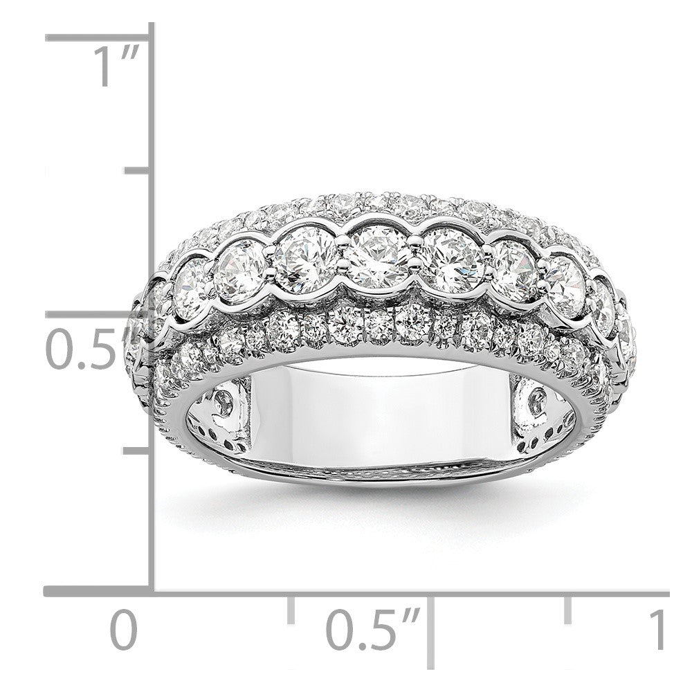 14K White Gold Lab Grown Diamond VS/SI FGH Ring