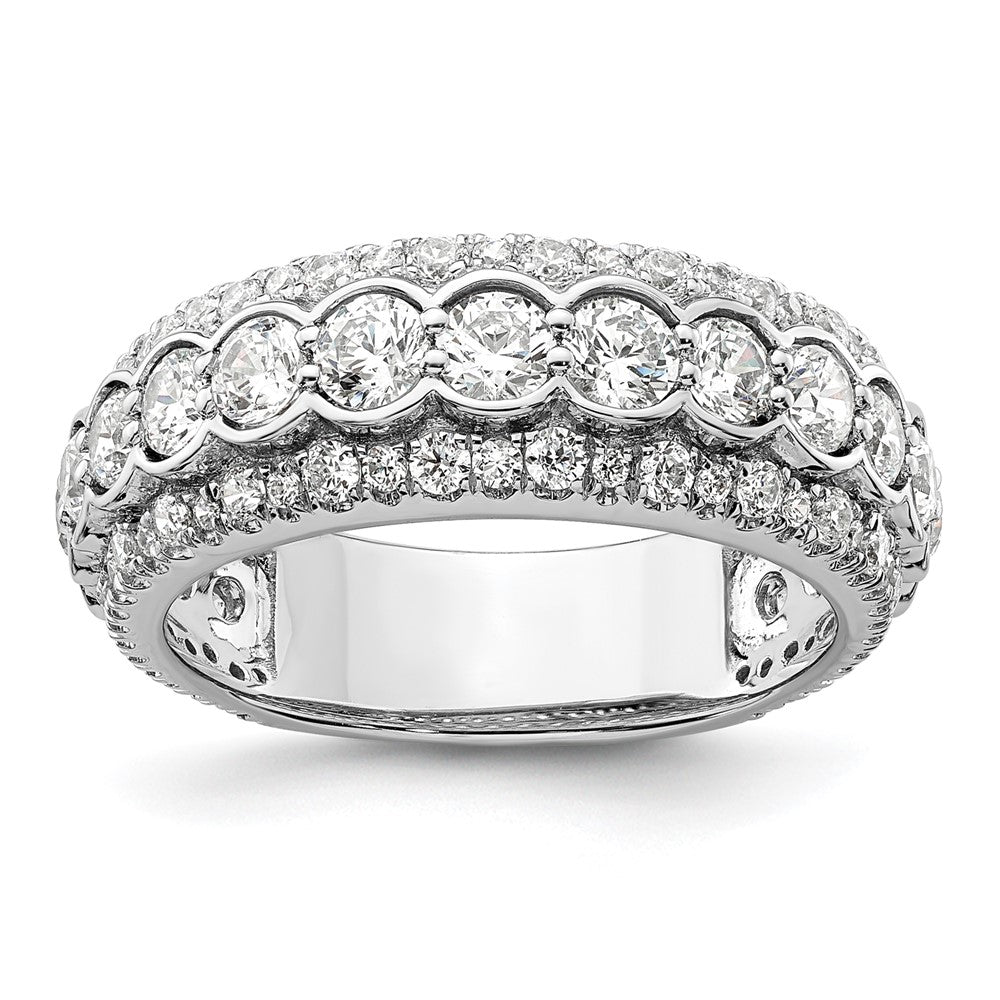 14K White Gold Lab Grown Diamond VS/SI FGH Ring