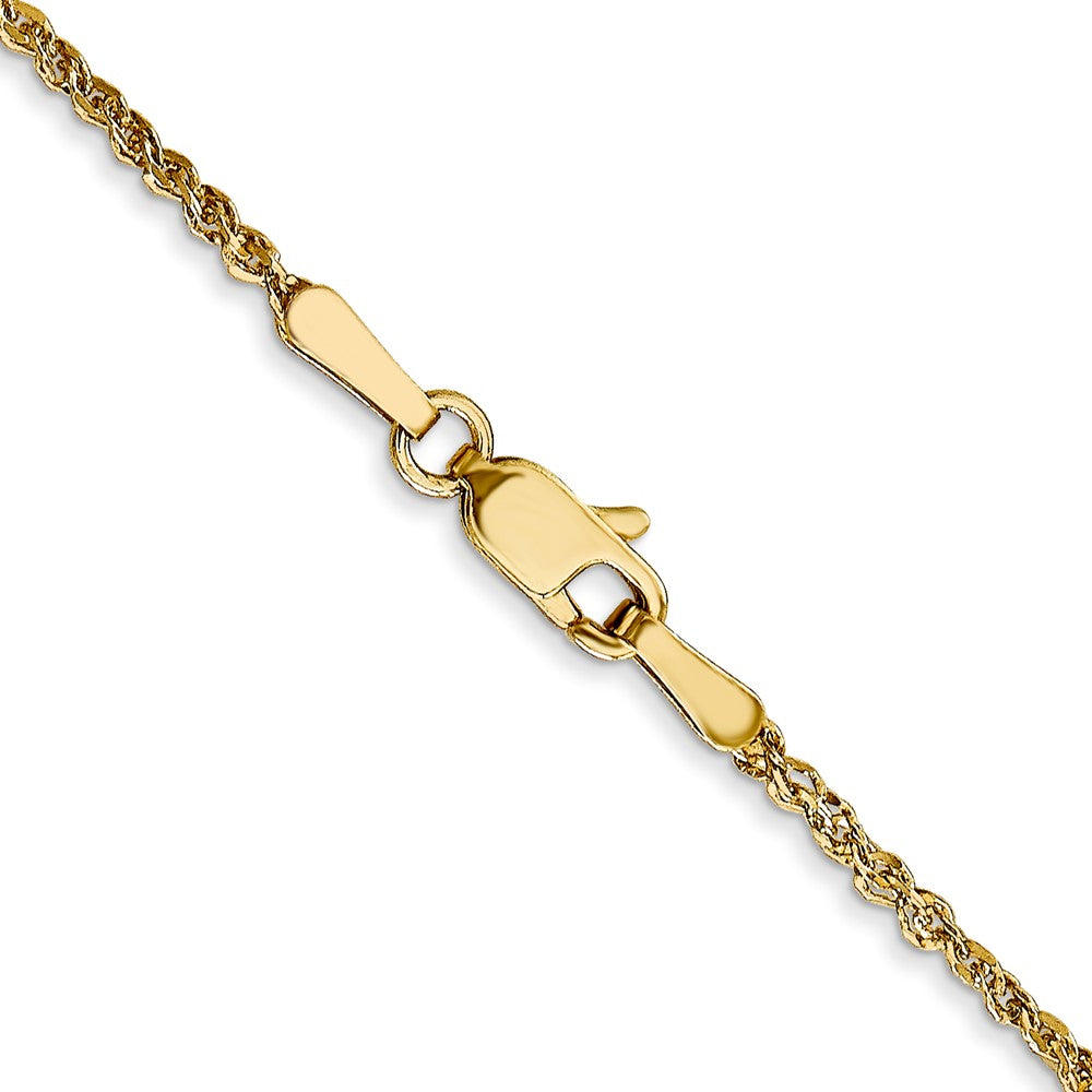 14K 24 inch 1.7mm Ropa with Lobster Clasp Chain