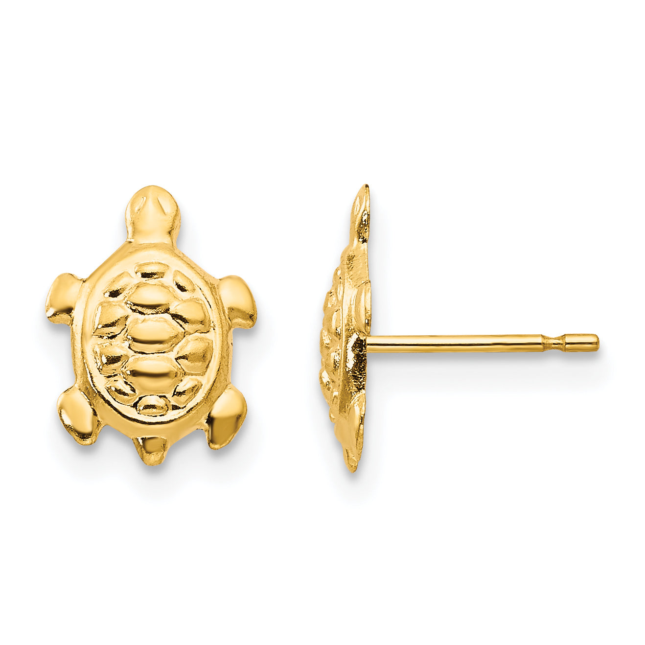 14k Madi K Turtle Post Earrings SE2044