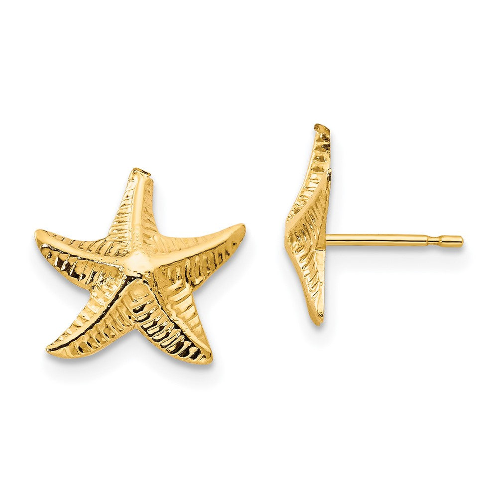 14k Madi K Starfish Post Earrings