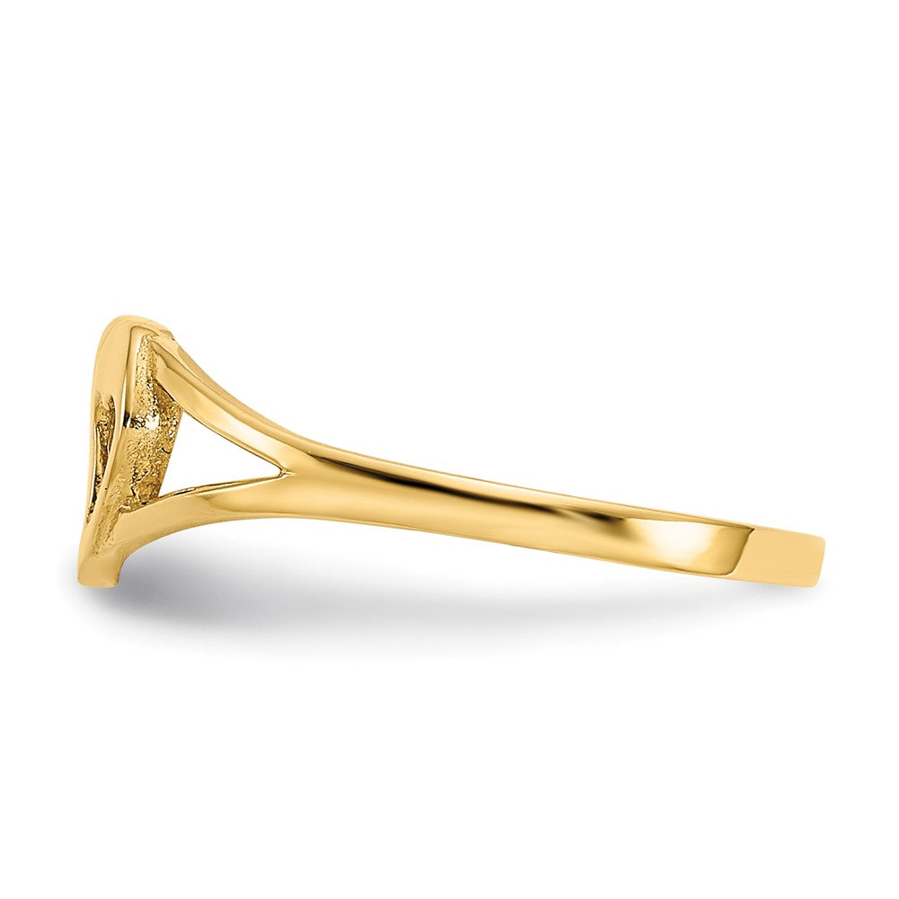 14k Madi K Heart Baby Ring