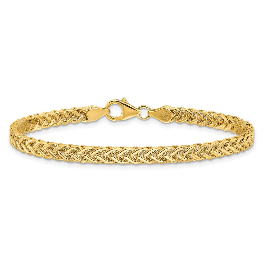 14k Polished Fancy Link Bracelet