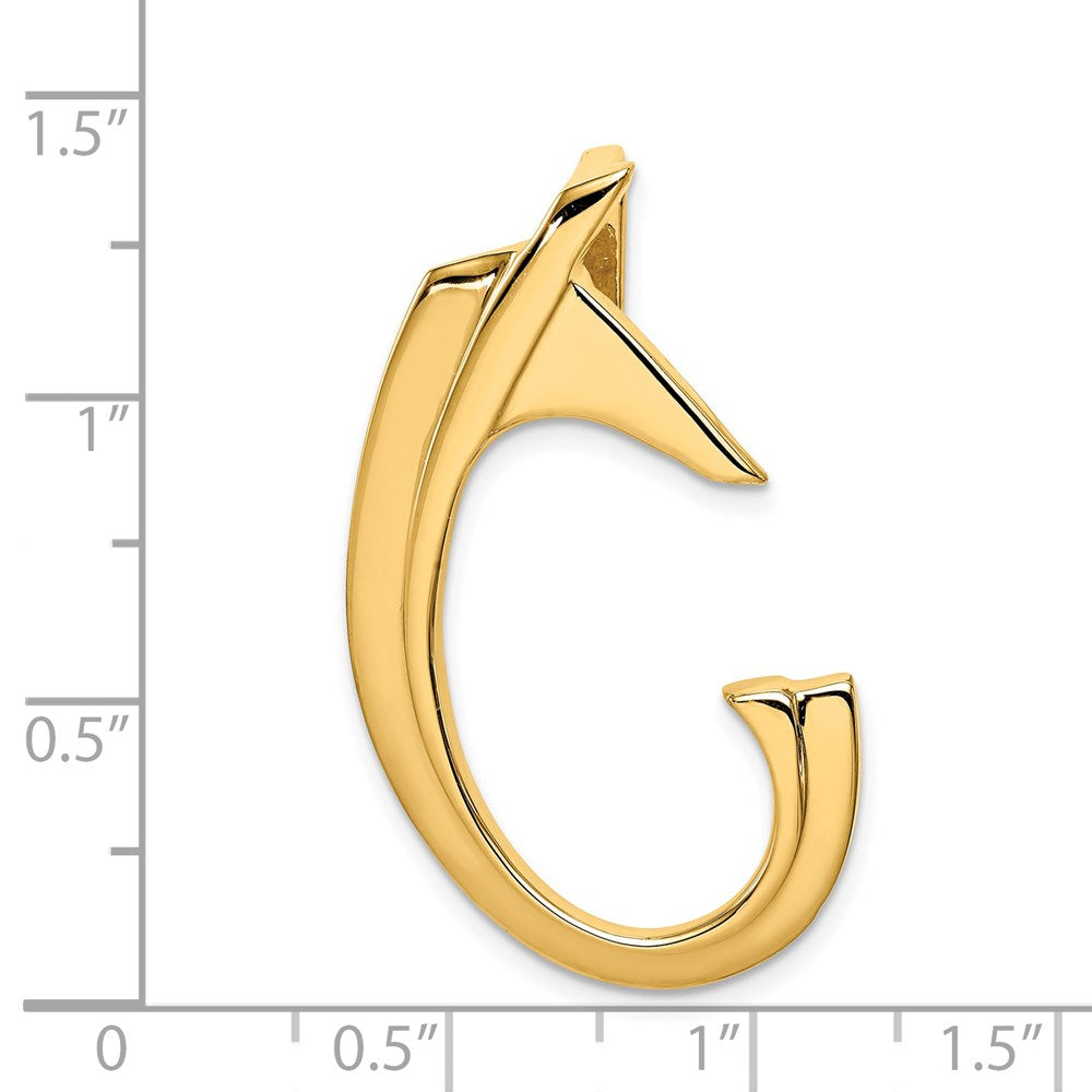 14k Fits up to 6mm Omega, 8mm Omega Slide