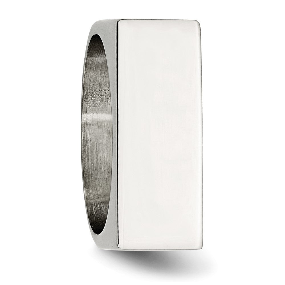 Stainless Steel Polished Signet Ring