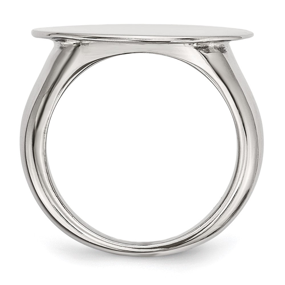 Stainless Steel Polished Circle Ring