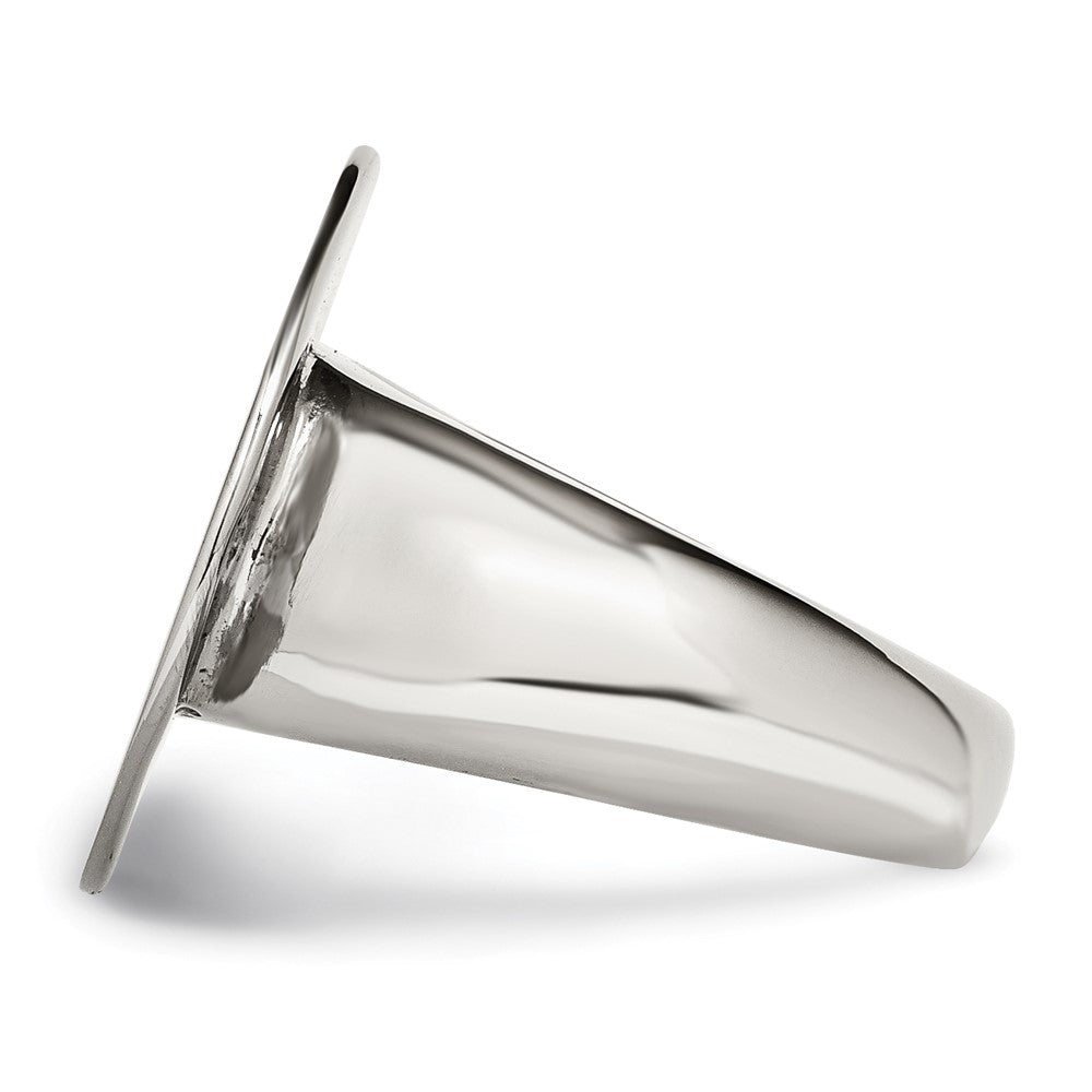 Stainless Steel Polished Circle Ring