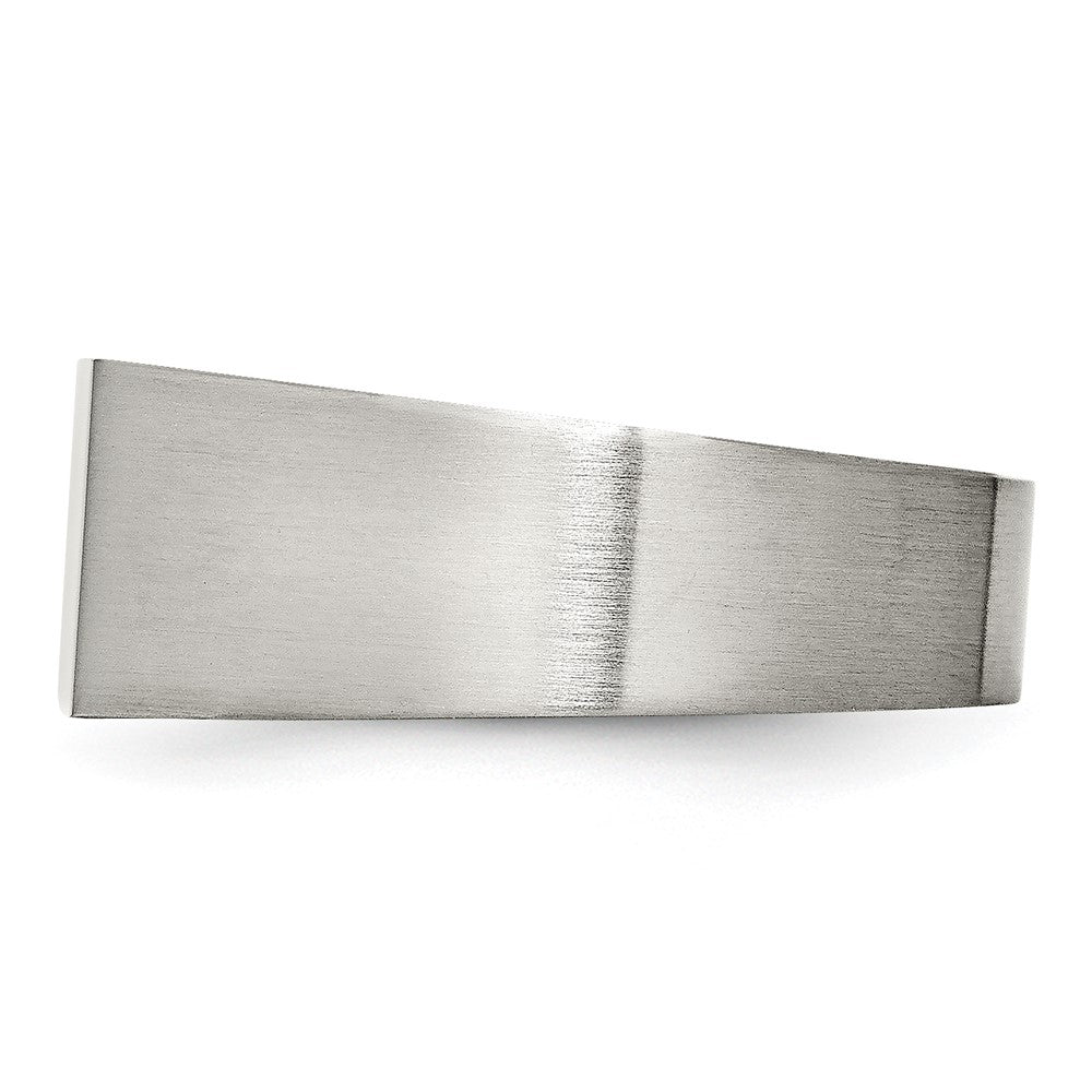 Chisel Stainless Steel Brushed and Polished Signet Ring