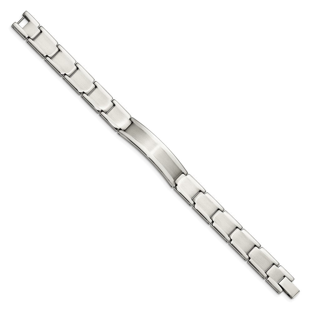 Chisel Stainless Steel Brushed and Polished 8.25 inch ID Bracelet