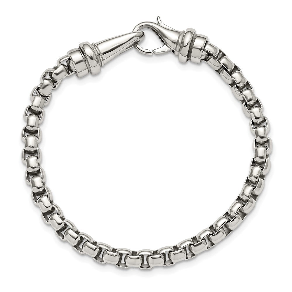 Chisel Stainless Steel Polished 8.5 inch Bracelet