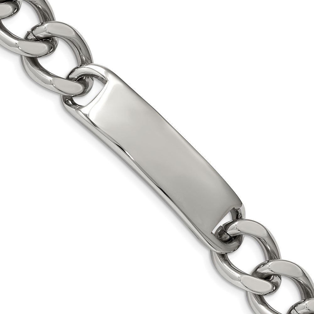 Chisel Stainless Steel Polished Curb Link 8.75 inch ID Bracelet