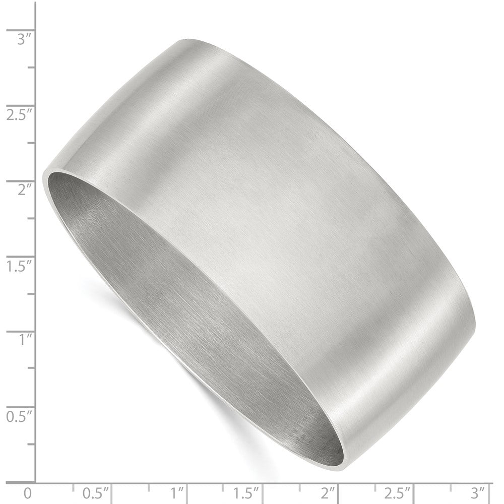 Stainless Steel Brushed Bangle