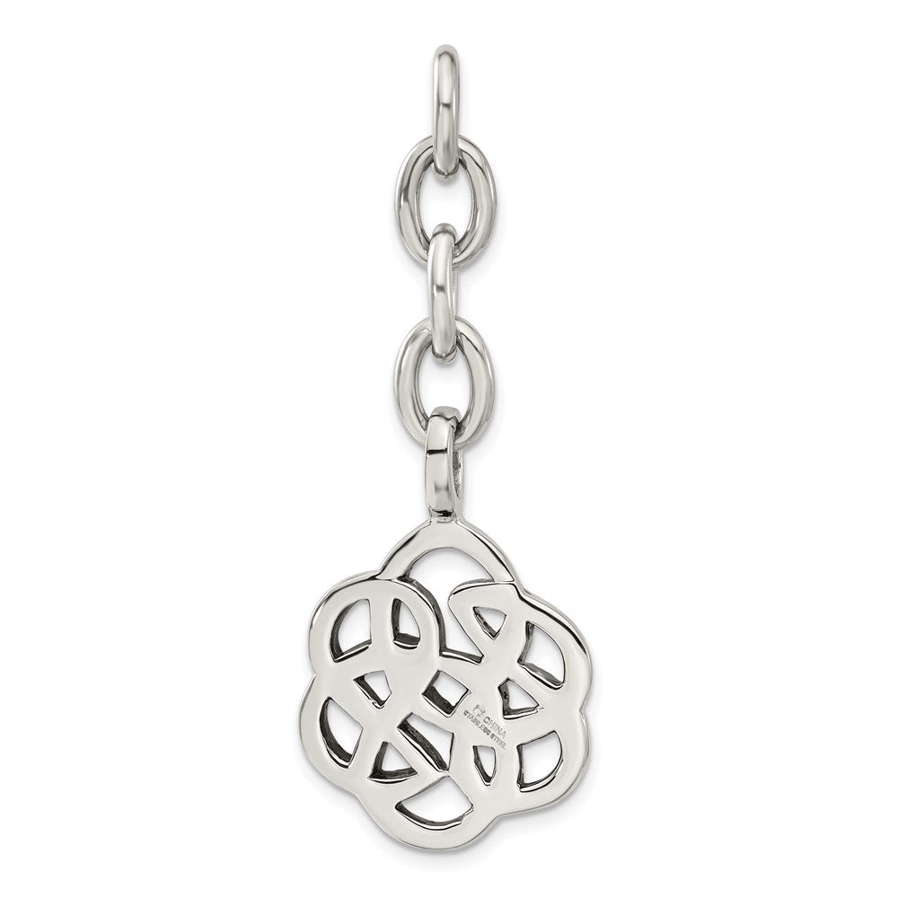 Stainless Steel Celtic Knot Interchangeable Charm Pendant