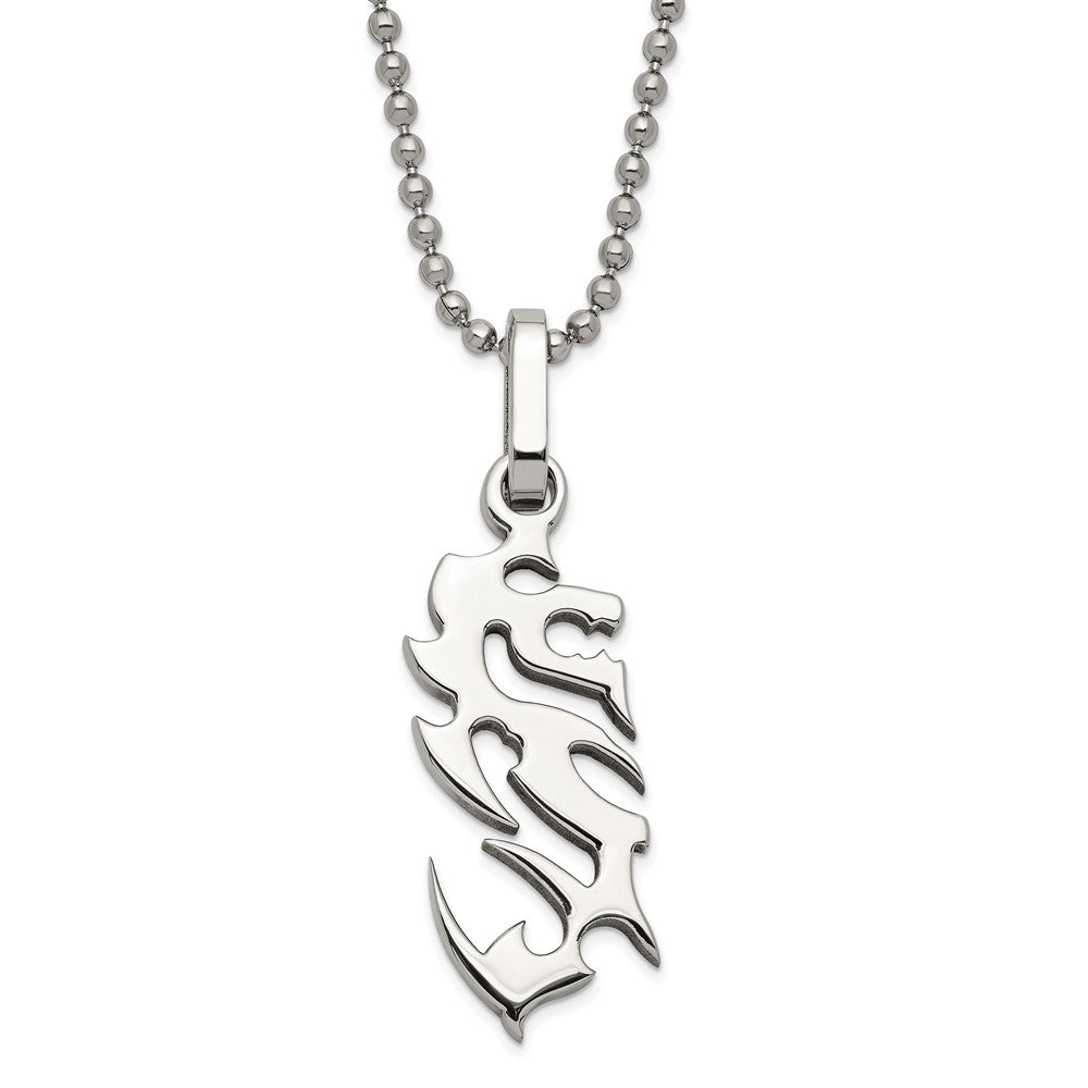 Stainless Steel Dragon Necklace