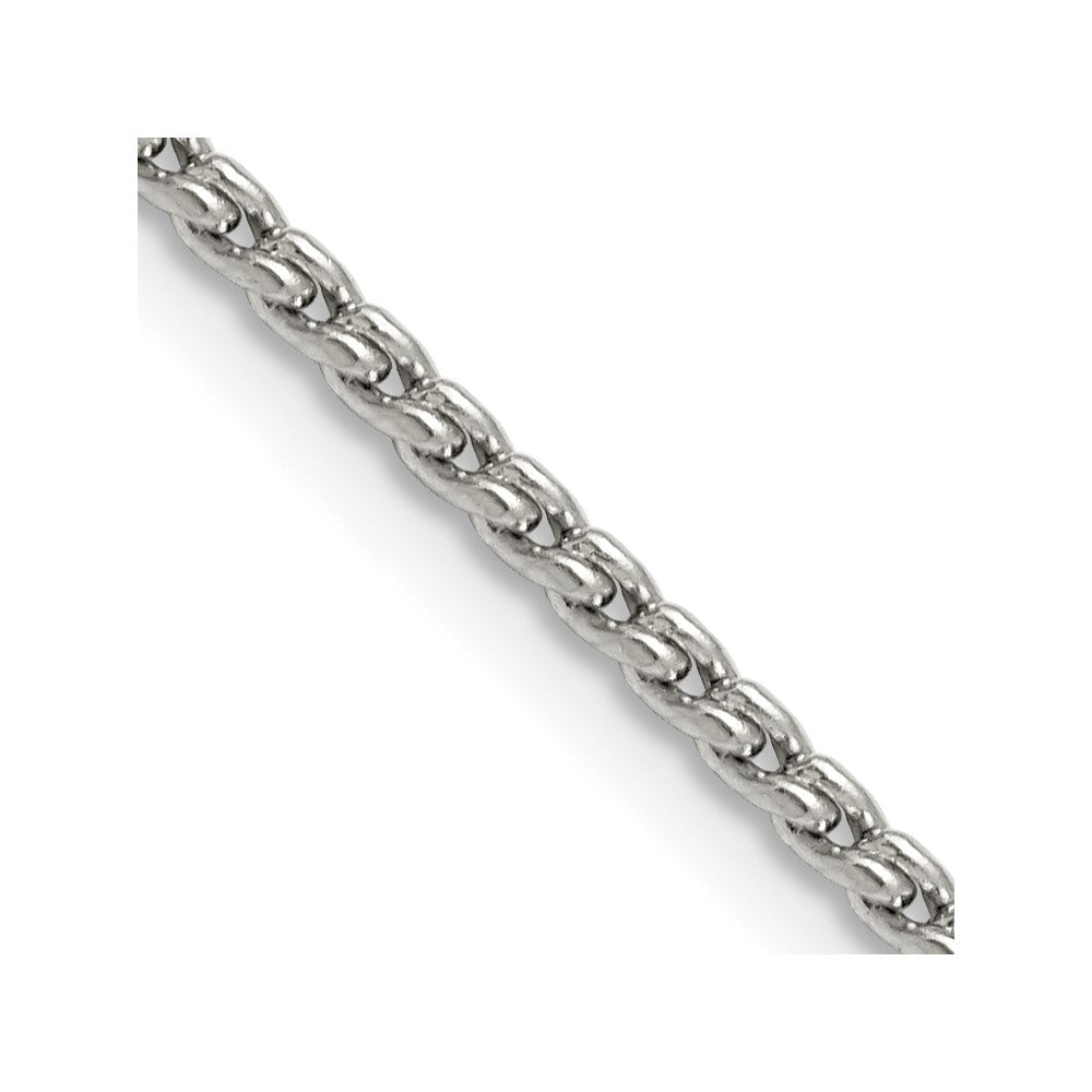 Chisel Stainless Steel Polished 2.5mm 24 inch Fancy Link Chain