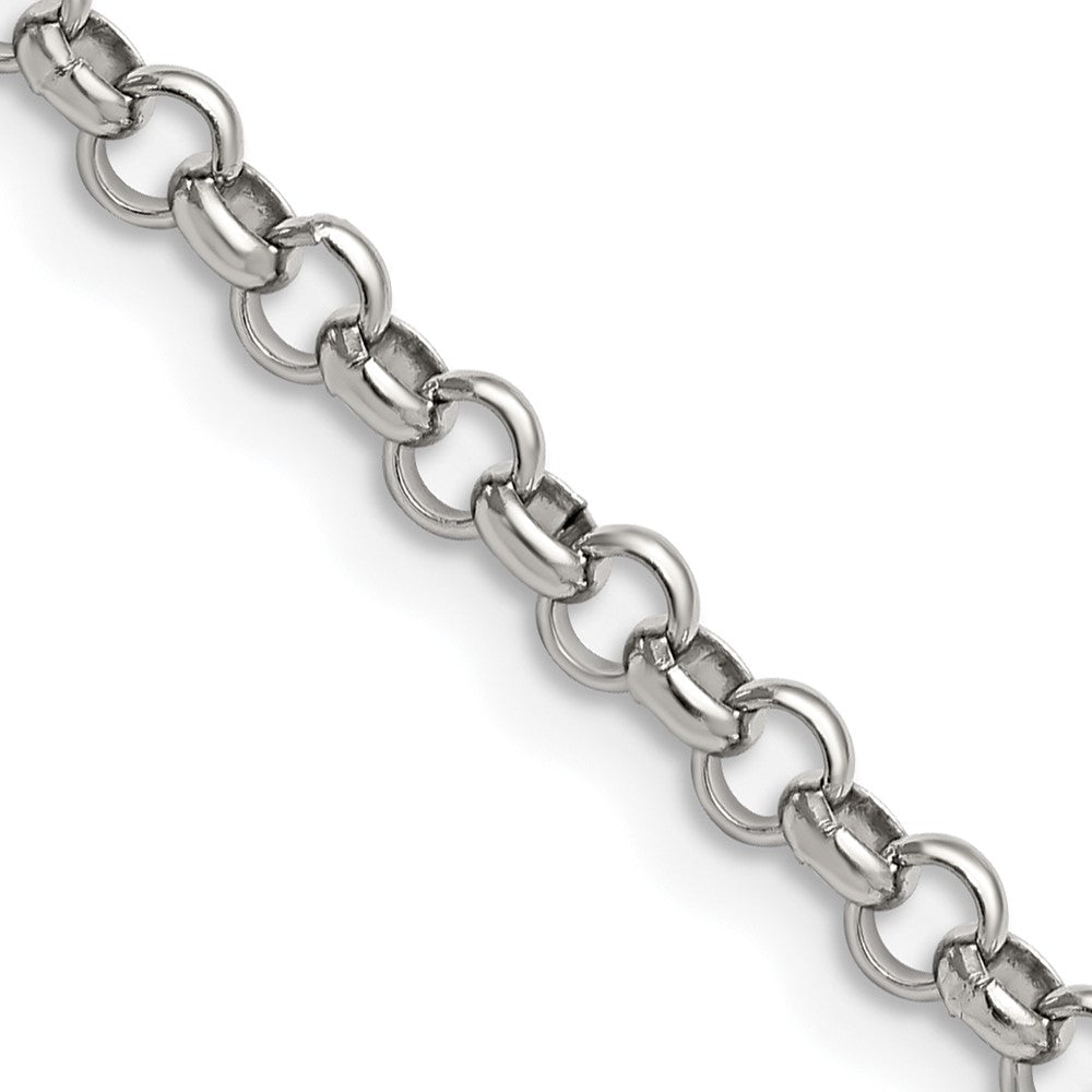 Chisel Stainless Steel Polished 4.6mm 36 inch Rolo Chain