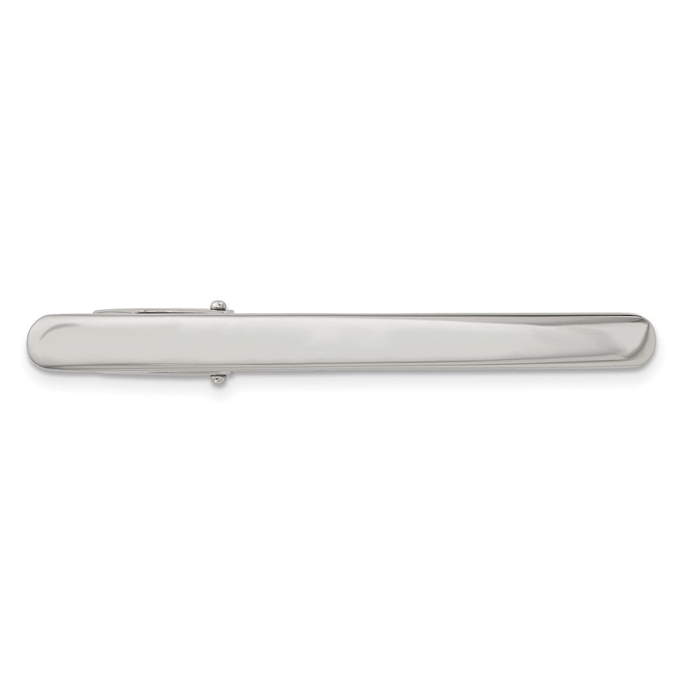 Chisel Stainless Steel Polished Tie Bar