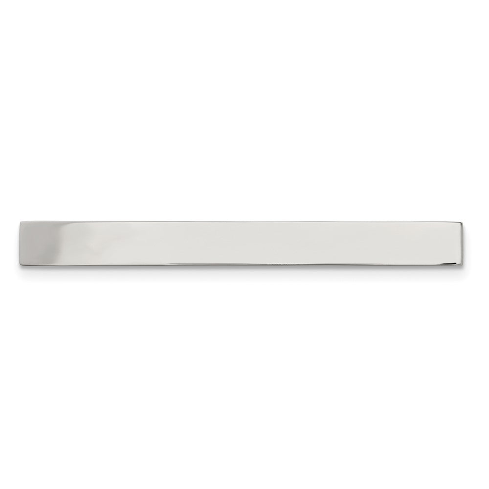 Chisel Stainless Steel Polished Tie Bar