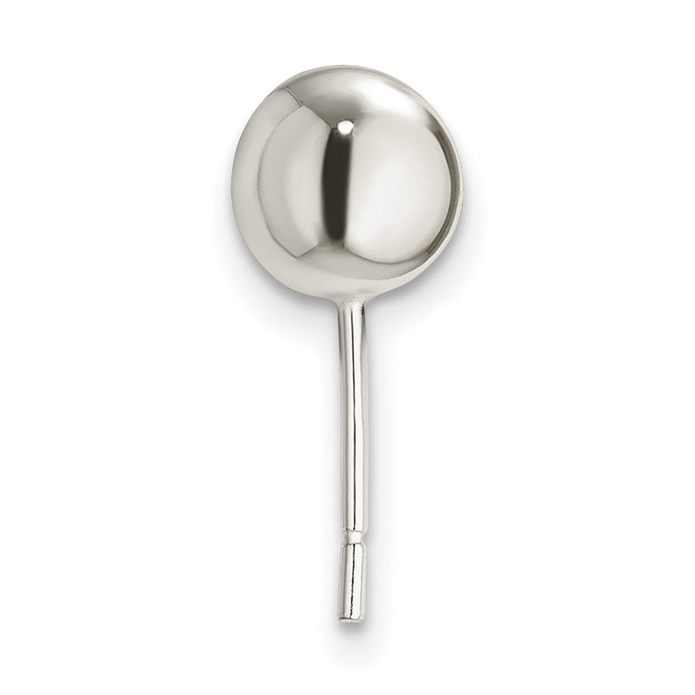 Sterling Silver Polished 7.0mm Ball Earring