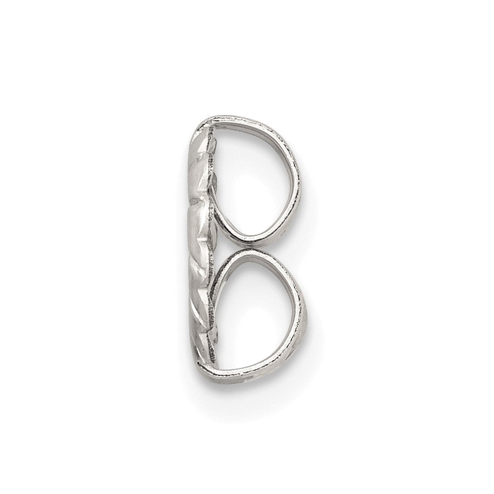 Sterling Silver Ultra Heavy Earring Nut