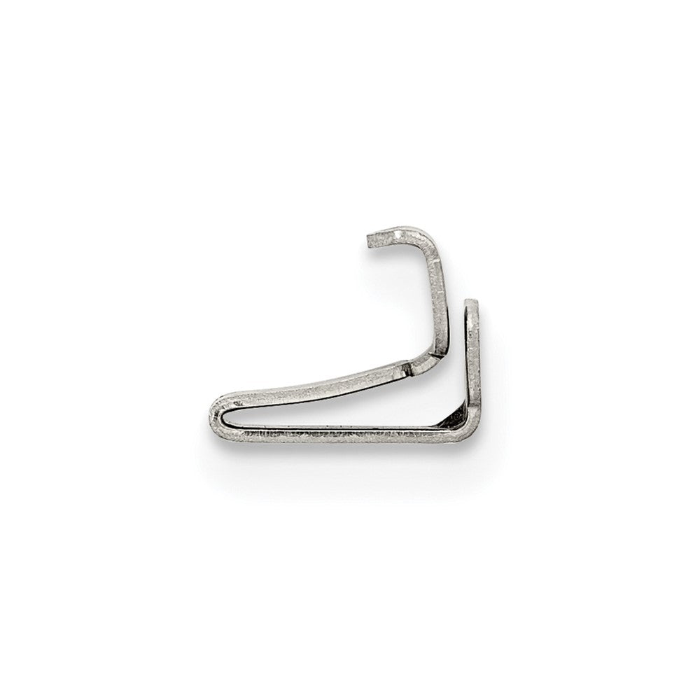 Sterling Silver Replacement Tongue for Fold Over Box Clasp