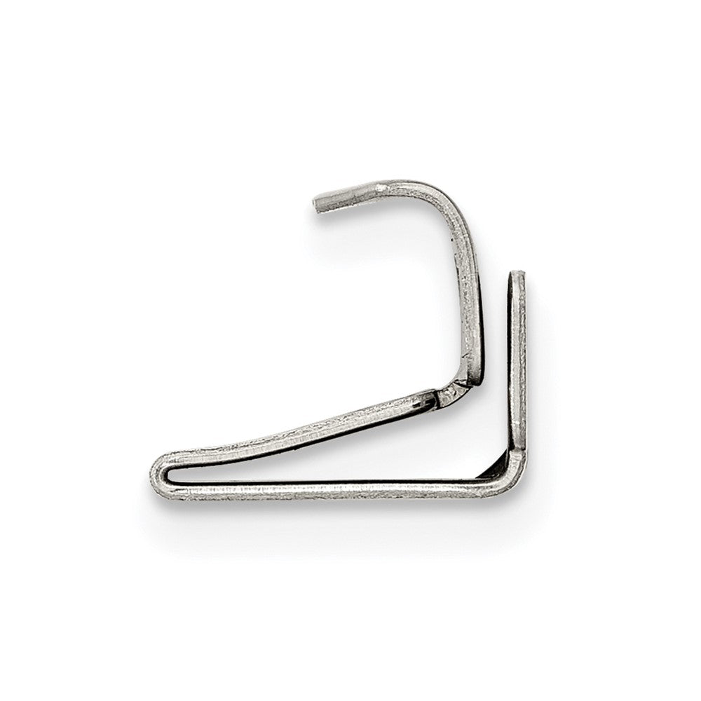 Sterling Silver Replacement Tongue for Fold Over Box Clasp