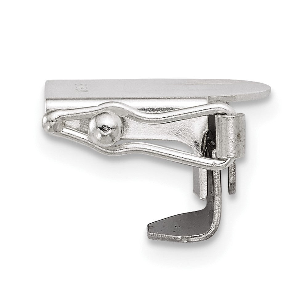 Sterling Silver 13 x 11.7mm Fold Over Tongue Box Clasp