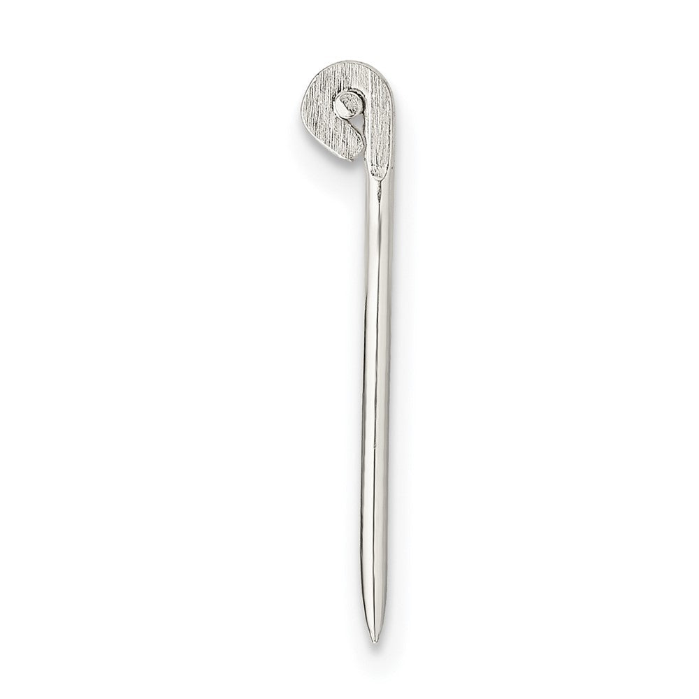 Sterling Silver 3/4 inch Assembled Pin Setting