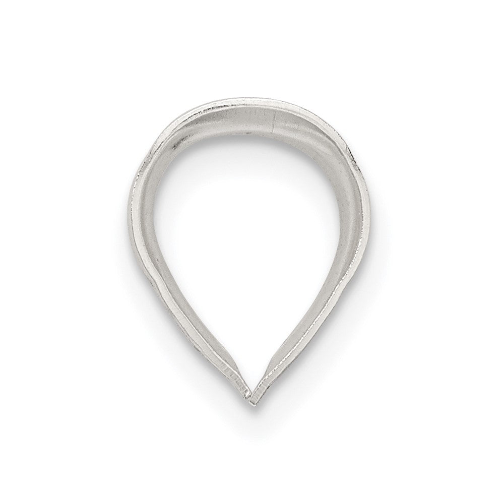 Sterling Silver 6.8mm Solid Bail