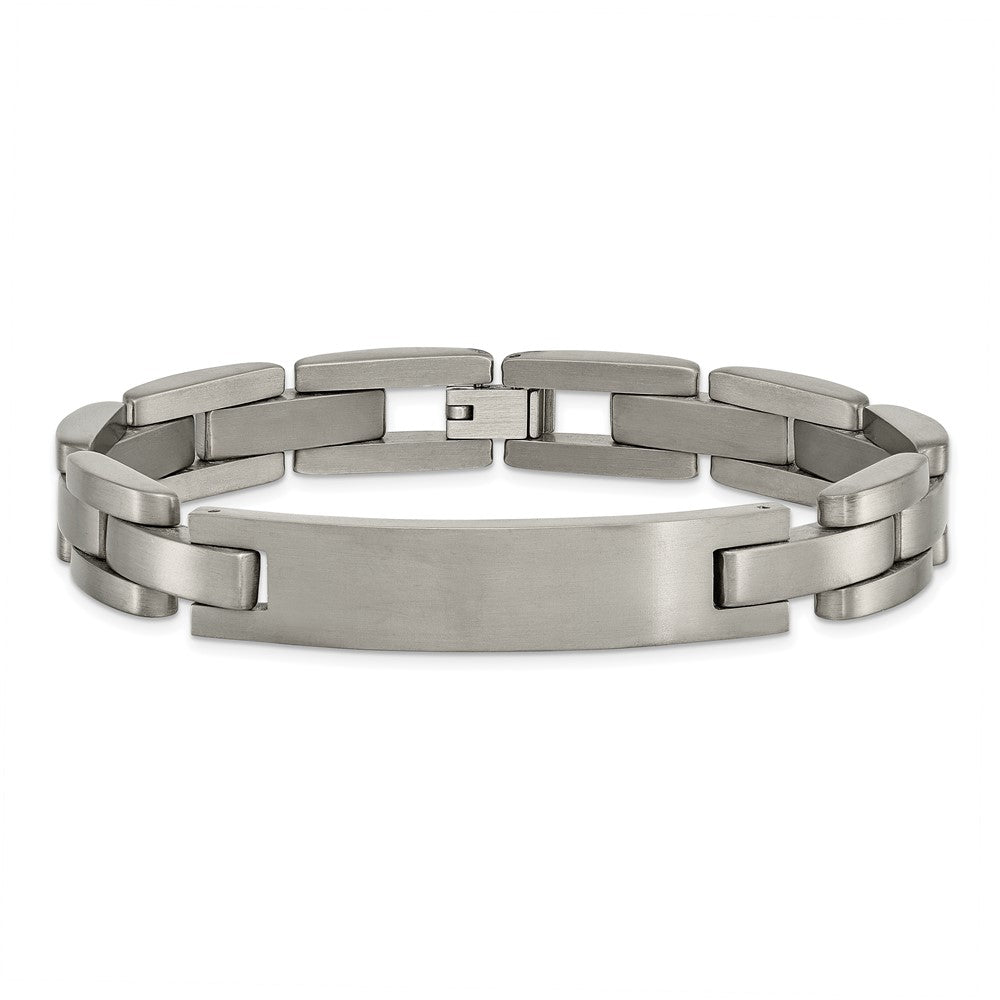 Chise Titanium Brushed 8.75 inch ID Bracelet