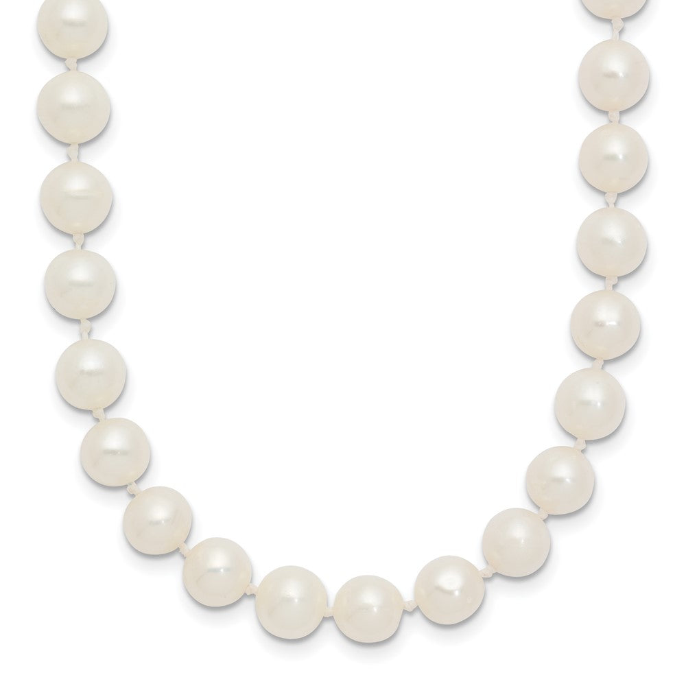 14k 6-7mm White Near Round Freshwater Cultured Pearl Necklace