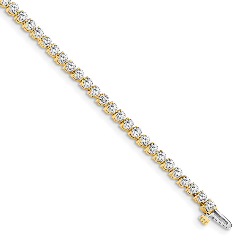 14K Lab Grown Diamond VS/SI FGH Tennis Bracelet