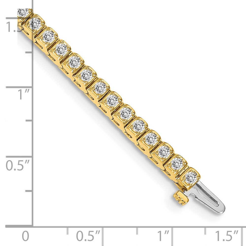 14K Diamond Tennis Bracelet Mounting