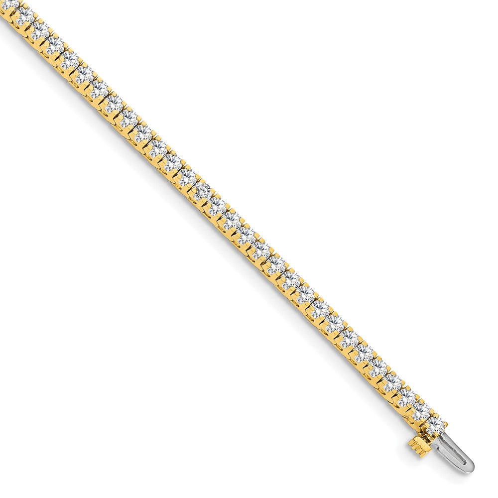 14K Lab Grown Diamond VS/SI FGH Tennis Bracelet