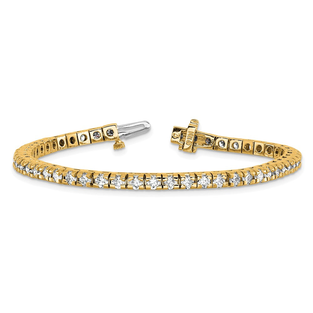 14K Lab Grown Diamond VS/SI FGH Tennis Bracelet