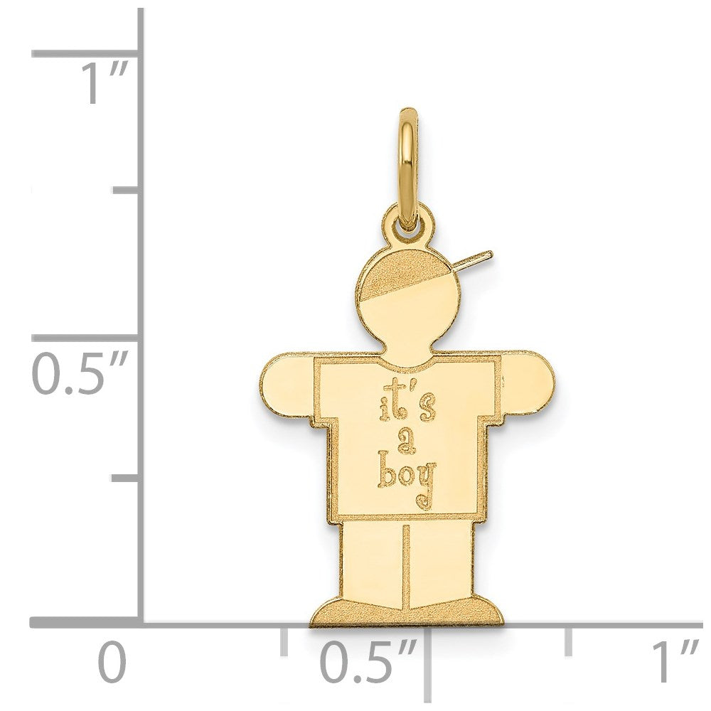 14k Kid Charm