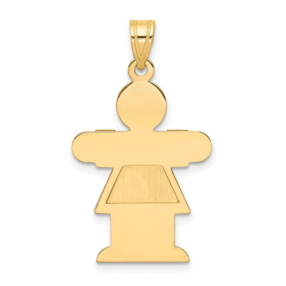 14k Girl Charm